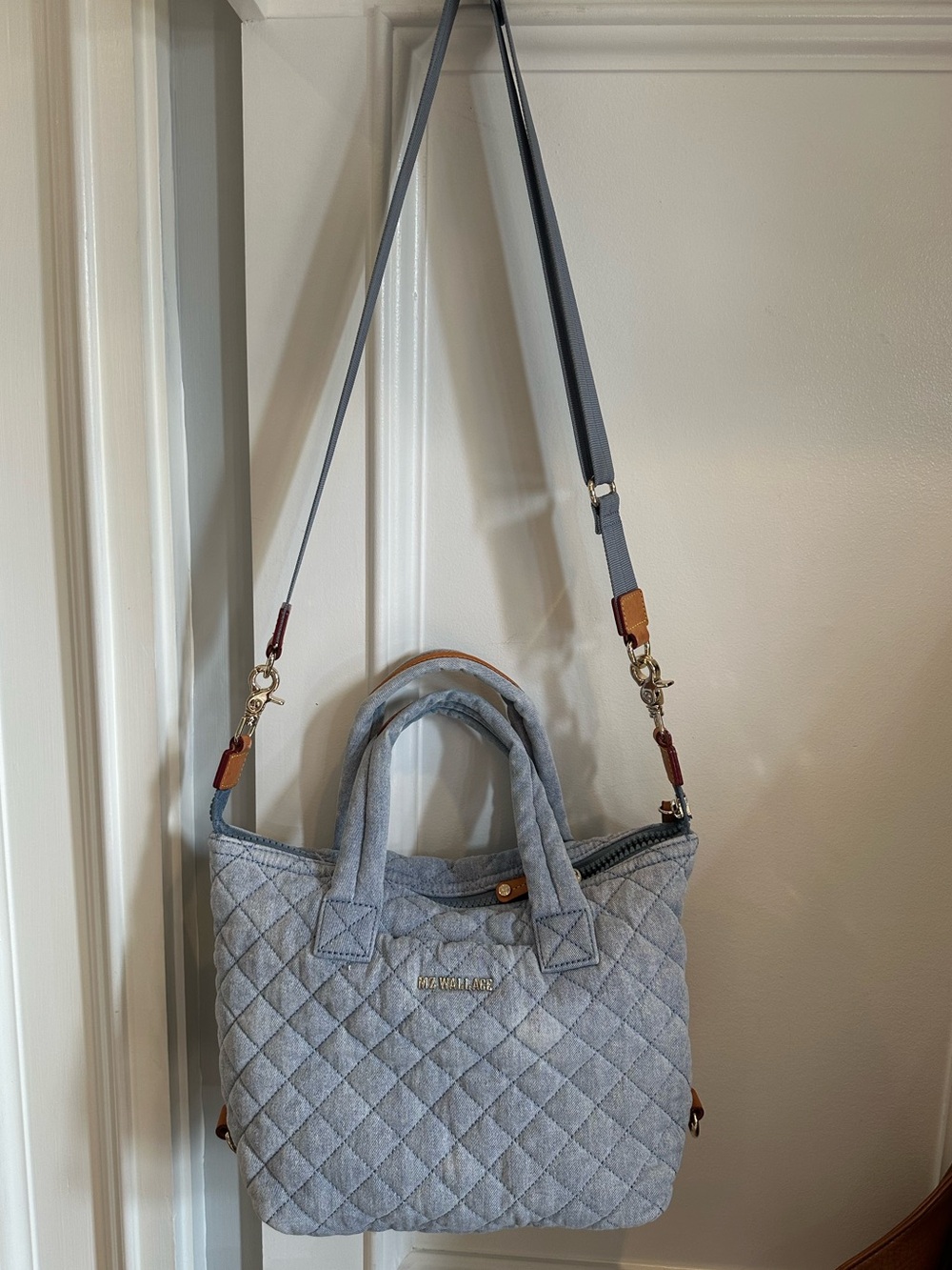MZ WALLACE True Light Denim Quilted small
Sutton - Picture 5 of 13